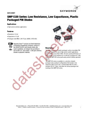 SMP1320-004LF datasheet  